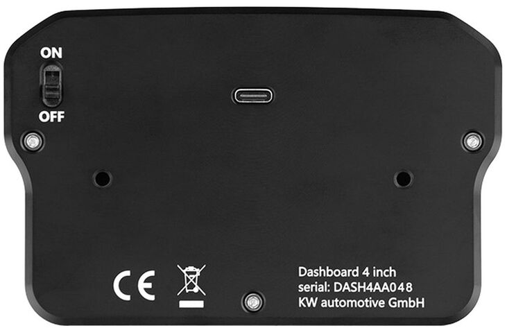 Dashboard 4" Ascher Racing image number 3