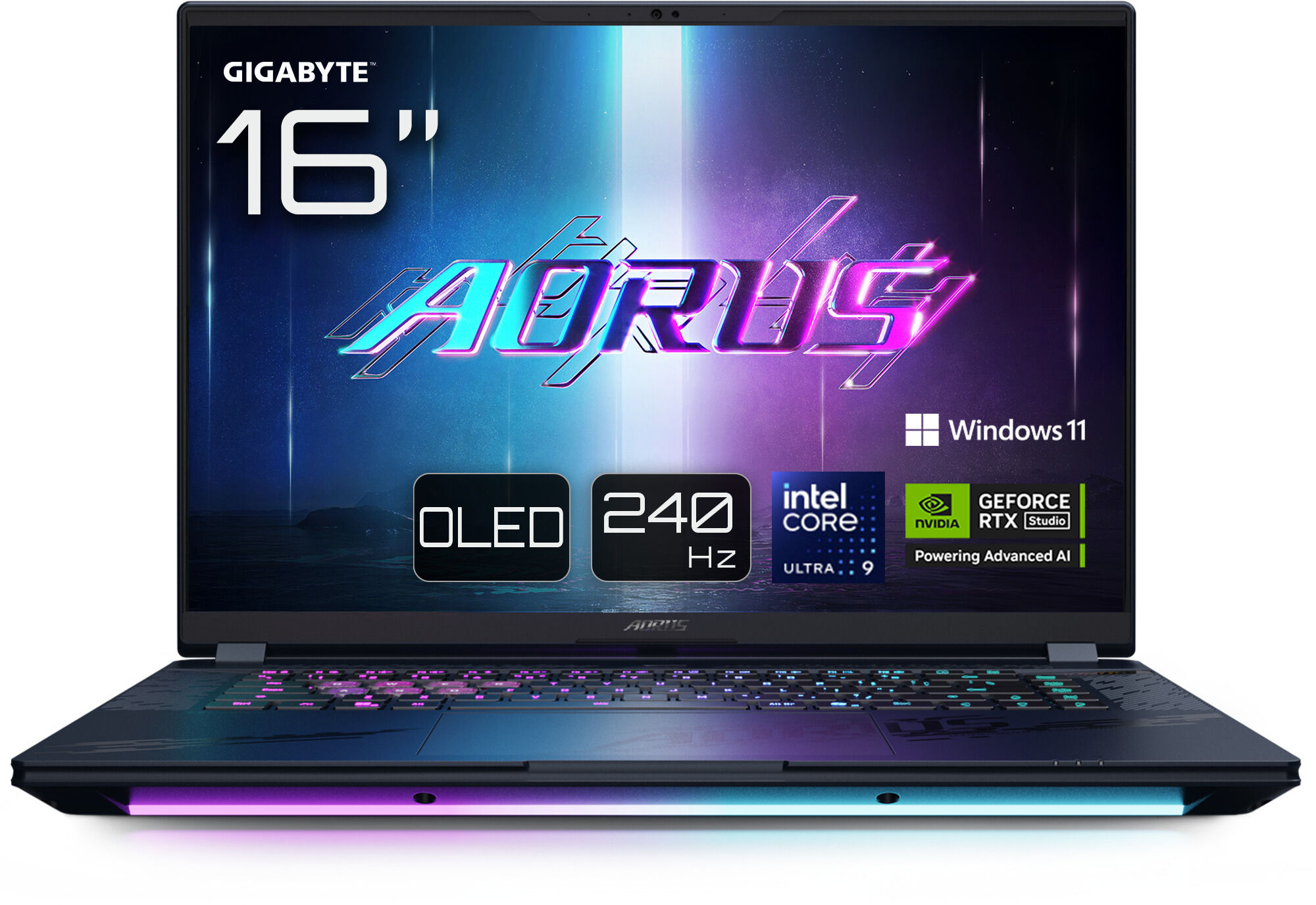 Port&aacute;til Gigabyte AORUS Master 16 BZHC6PTE64SP 16" Ultra 9 275HX 32GB DDR5 1TB RTX 5090 OLED 240Hz W11 Pro