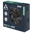 Ventilador Arctic P12 PRO PWM PST 120mm - Negro image number null