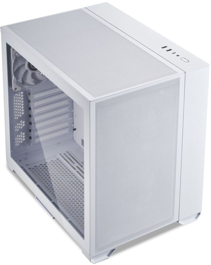 Caja ATX Lian Li O11 AIR MINI Blanca Vidrio Templado image number 1