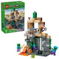 LEGO Minecraft: La Mazmorra del Zombi, 284 Piezas (21587)