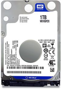 Disco 2.5" Western Digital Blue 1TB 5400rpm 128MB SATA III