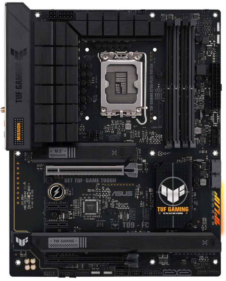Placa Base Asus TUF B760-Plus Gaming WiFi D4 image number 2