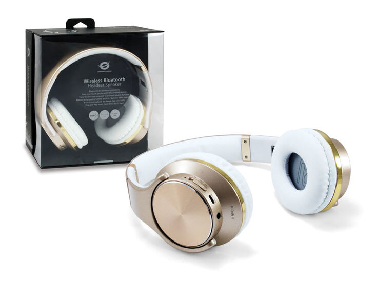 Headset Conceptronic Eligio CHSPBTNFCSPKG Bluetooth Dourado image number 3