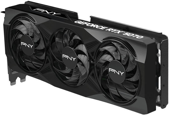Tarjeta Gr&aacute;fica PNY GeForce&reg; RTX 5070 Gaming Triple Fan OC 12GB GDDR7 DLSS4 image number 4