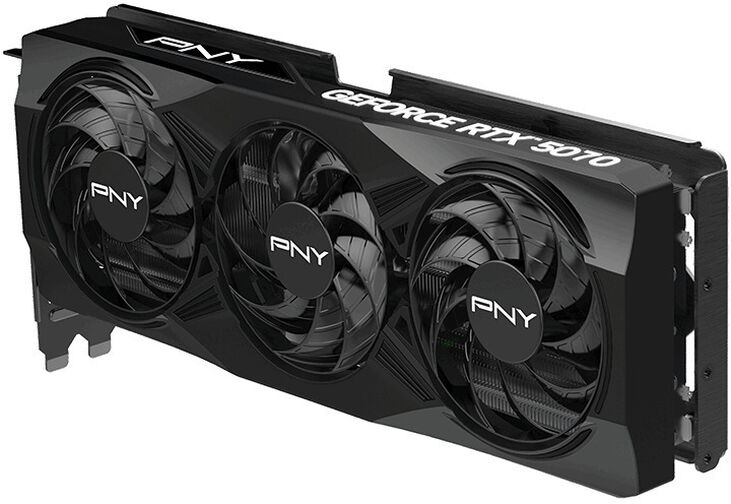 Tarjeta Gráfica PNY GeForce® RTX 5070 Gaming Triple Fan OC 12GB GDDR7 DLSS4 image number 4