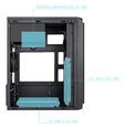 Caja Micro-ATX Tooq DODEKA ULTRA C/Fuente Alimentaci&oacute;n 500W USB-C image number null