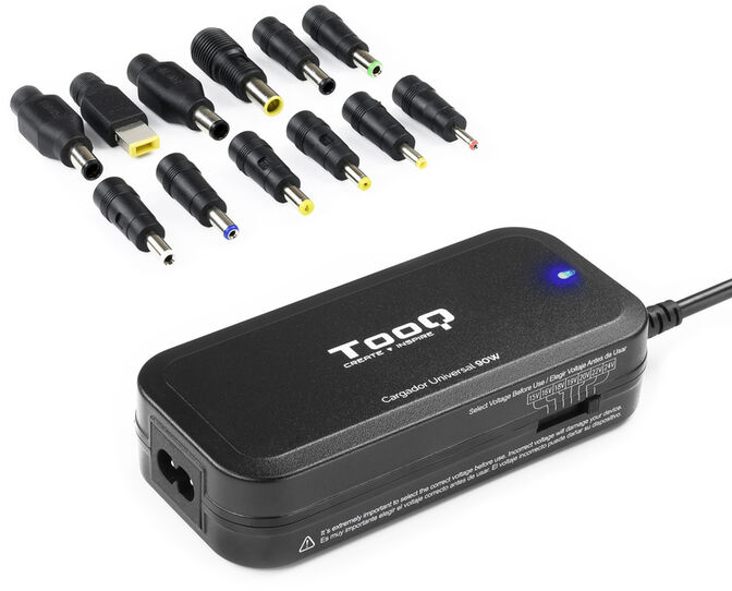 Cargador de Port&aacute;til Tooq 90W 1x USB Manual image number 0
