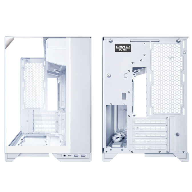 Caja Micro-ATX Lian Li O11 Vision-M Blanco image number 2