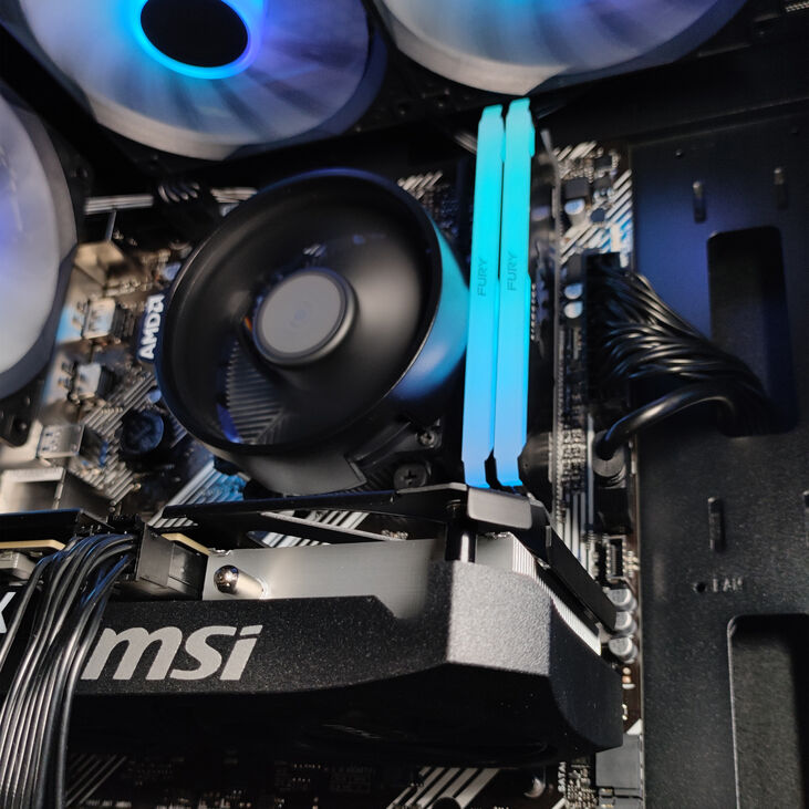 Ordenador AURA Gamer-PC TEAM 7 EDITION Ryzen 5 7500F 32GB DDR5 1TB RTX 5060 WiFi W11 image number 5