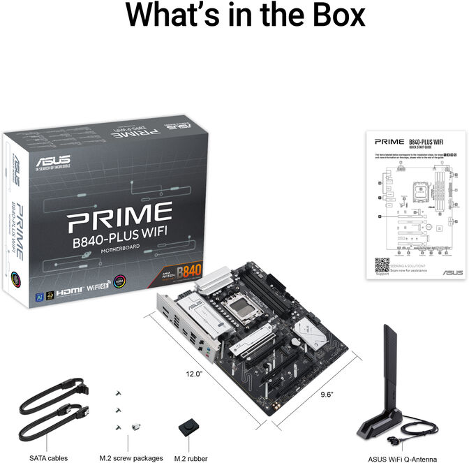 Placa Base Asus PRIME B840-PLUS WiFi image number 2