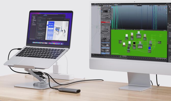 Base Conceptronic 7-in-1 para Port&aacute;til USB 3.2 Gen 1 Docking Sation image number 7