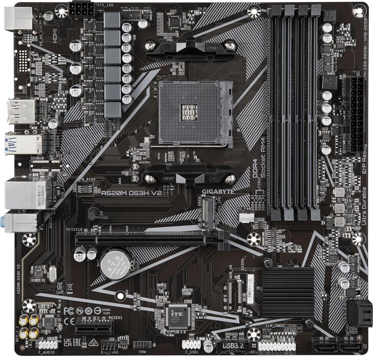 Placa Base Gigabyte A520M DS3H V2 image number 2