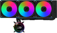 Kit Refrigeración Líquida CPU AIO Lian Li HydroShift II LCD 360R Negro - 360mm