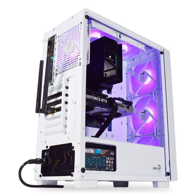 Ordenador AURA Gamer-PC Ryzen 5 7500F 32GB DDR5 1TB RTX 5060 Ti WiFi W11 image number 4