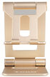 Soporte Mesa Tooq Ajustable p/ Smartphone/Tablet Max. 10" Dorado image number null