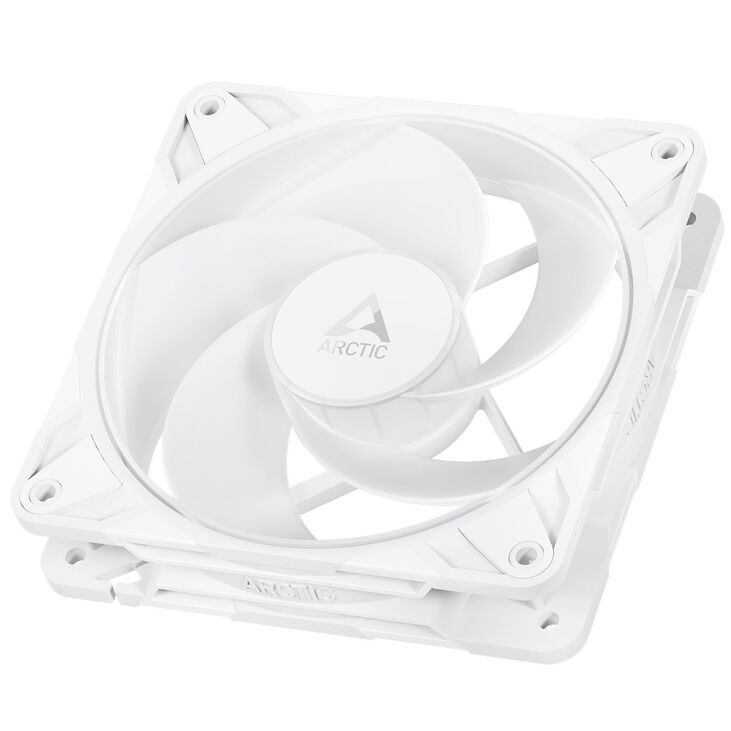 Ventilador Arctic P12 PRO Reverse PWM PST ARGB 120mm (Pack 3) - Blanco image number 3