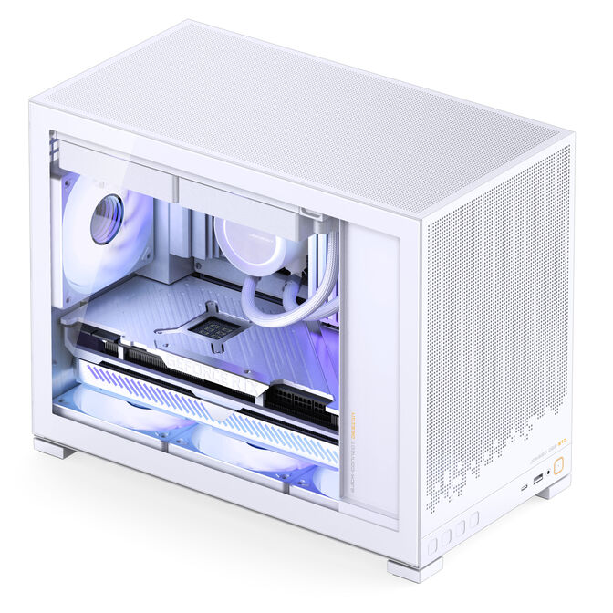 Caja Micro-ATX Jonsbo D32 STD Vidrio Temperado Blanco image number 2