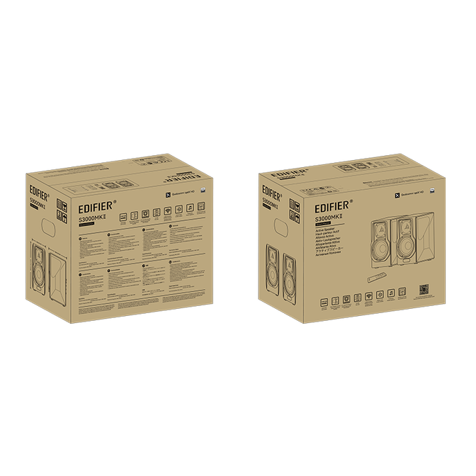 Altavoces Edifier S3000 MKII Hi-Fi Studio 2.0 256W RMS Bluetooth image number 6