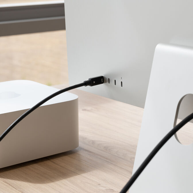 Cable Conversor NanoCable HDMI 2.0 para USB-C 1.8 M Negro image number 3