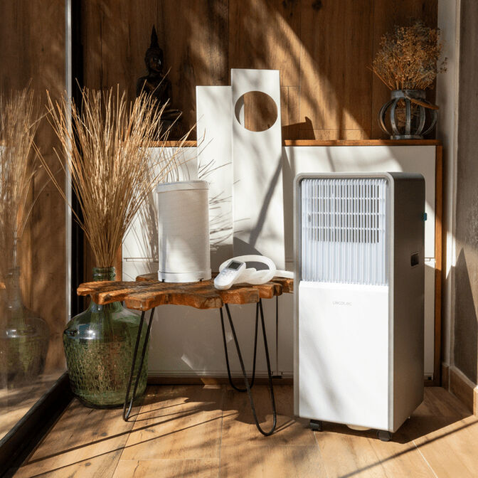 Aire Acondicionado Port&aacute;til Cecotec 8168 12000BTU Bomba de Calor WiFi T&aacute;ctil Mando image number 10