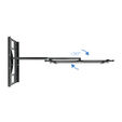 Soporte de Pared Tooq Tilt 43" a 80" Max. 50kg Negro image number null