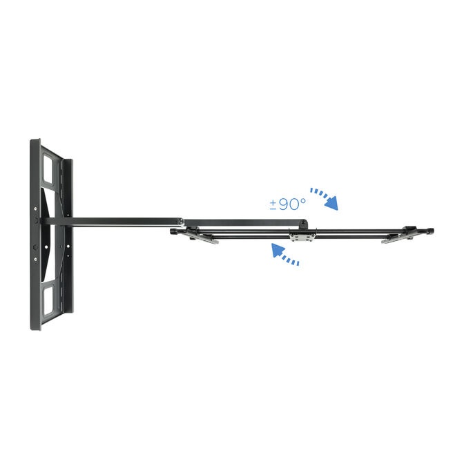 Soporte de Pared Tooq Tilt 43" a 80" Max. 50kg Negro image number 12