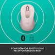 Rat&oacute;n Logitech Signature M650 Wireless Rosa image number null