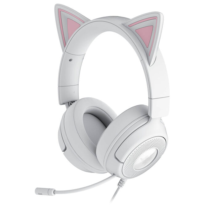 Auriculares Razer Kraken Kitty V3 X Wireless/Bluetooth Blanco image number 0