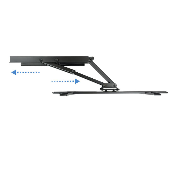 Soporte de Pared Tooq Tilt 6 Pivots 37" a 70" Max. 50kg Negro image number 12