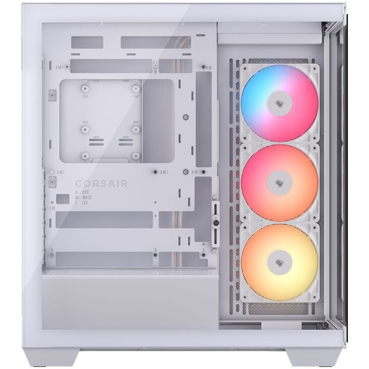 Torre E-ATX Corsair 3500X RSR ARGB Blanca Cristal Templado image number 5