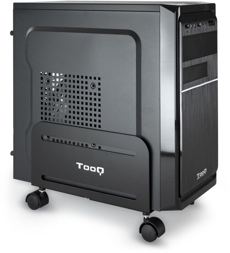 Soporte Móvel Tooq para Caja ATX Negro image number 3