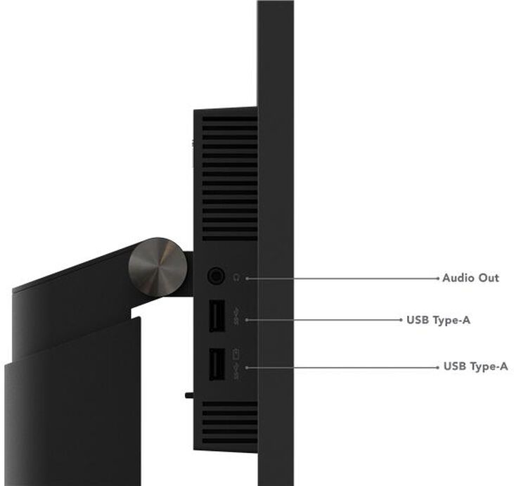 Monitor Lenovo Thinkvision 24" T24M-IPS FHD 60Hz 4ms USB-C + Altavoces image number 8