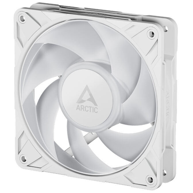 Ventilador Arctic P12 PRO PWM PST ARGB 120mm (Pack 3) - Blanco image number 3