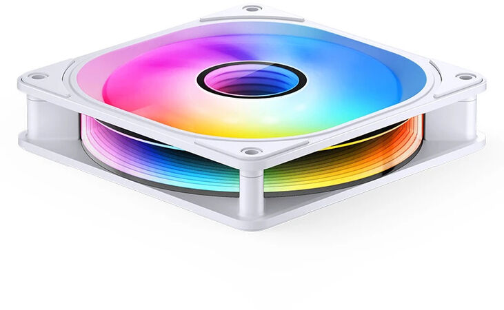 Ventilador Jonsbo FR-606 RGB PWM Blanco - 120mm image number 2