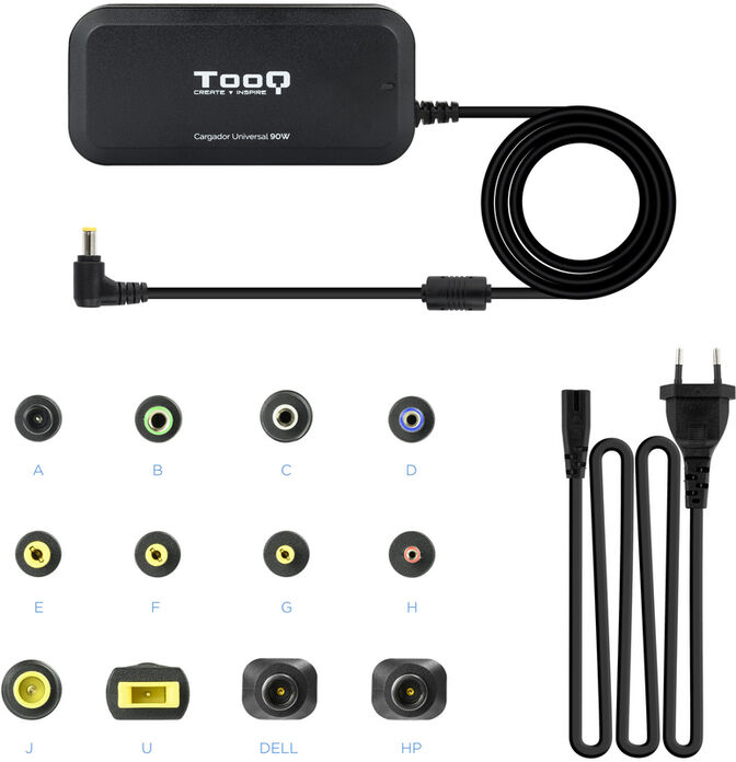 Cargador de Port&aacute;til Tooq 90W 1x USB Manual image number 4