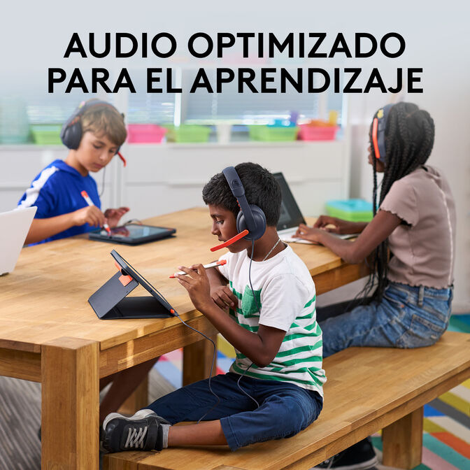 Auriculares Logitech Zone Learn Wired 3.5mm image number 16
