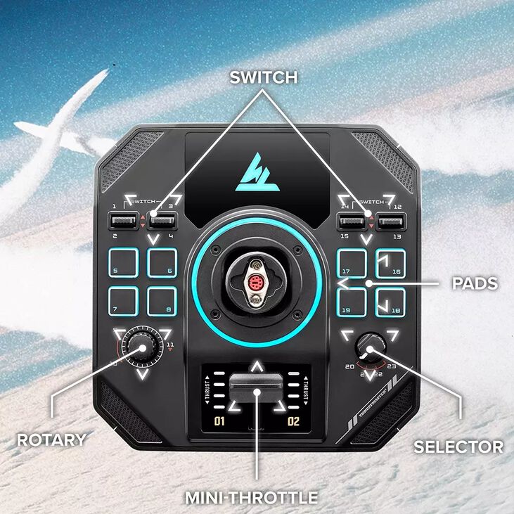 Joystick Thrustmaster SOL-R 4 H. E. A. R. T.  HOTAS PC image number 3