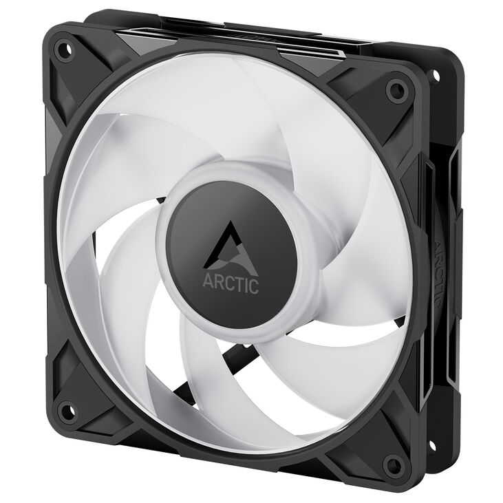 Ventilador Arctic P12 PRO PWM PST ARGB 120mm - Negro image number 1