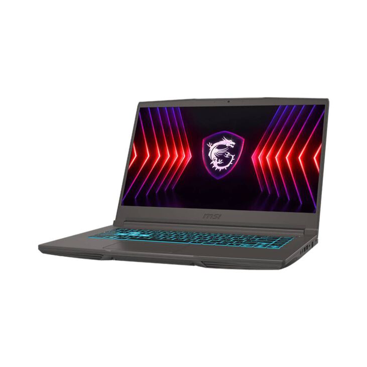 MSI Thin A15 B7VE-082XPT AMD Ryzen&trade; 7 7735HS Port&aacute;til 39,6 cm (15.6") Full HD 16 GB DDR5-SDRAM 512 GB SSD NVIDIA GeForce RTX 4050 Wi-Fi 6E (802.11ax) Gris image number 1