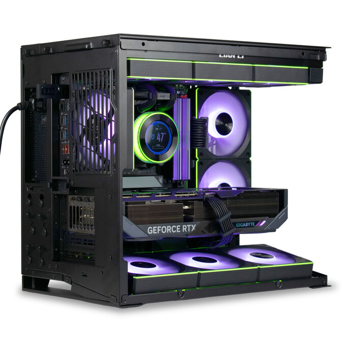 Ordenador King Mod Gamer-PC Lian Li Ryzen 7 9850X3D 32GB DDR5 2TB RTX 5080 WiFi W11 - Black Edition image number 2