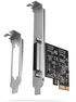 Adaptador AXAGON PCEA-P1N PCIe 1x puerta paralela w. SP & LP image number null