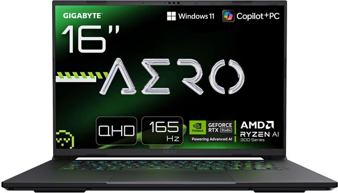 Port&aacute;til Gigabyte AERO X16 2WHA3PTC64AH 16" Ryzen AI HX 370 32GB DDR5 1TB RTX 5070 QHD+ 165Hz W11 Bonus