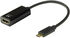 Cable Conversor Ewent USB C Macho para HDMI 4K Negro image number null