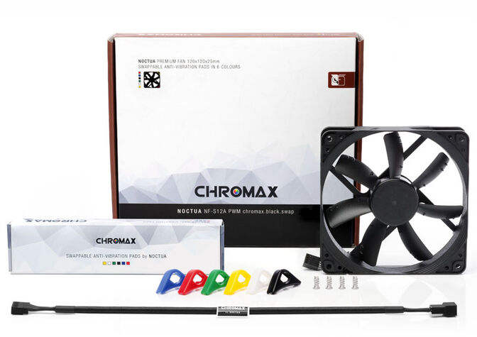 Ventilador Noctua NF-S12A PWM Chromax (Swap) 120mm image number 3