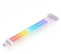 Cable GPU 12VHPWR Jonsbo DY-2 ARGB Blanco