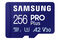Tarjeta de Memoria Samsung PRO Plus MicroSDXC UHS-I C10 U3 V30 256GB A2 + Adaptador SD