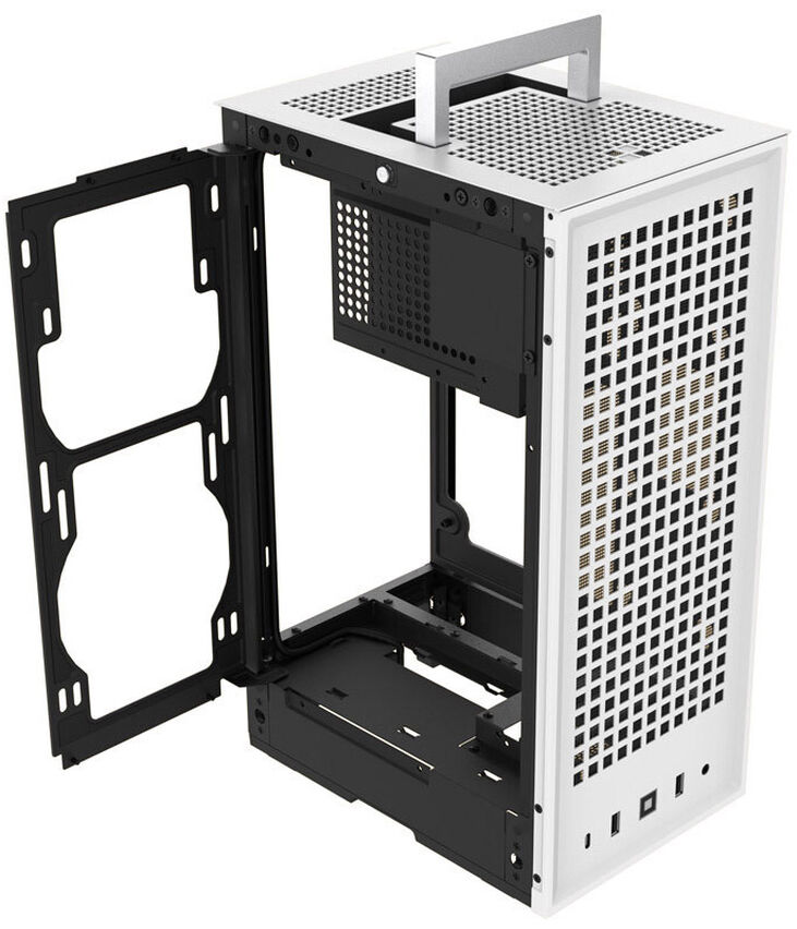Caja Mini-ITX Hyte Revolt 3 Blanco image number 3