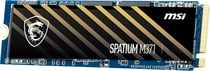SSD MSI SPATIUM M371 500GB M.2 NVMe (2200/1150MB/s) image number 1