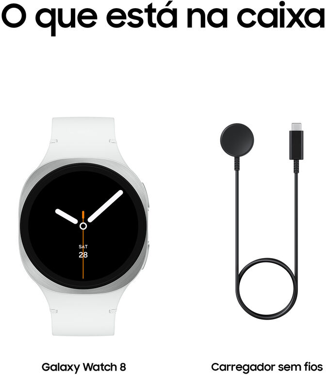 Reloj Smartwatch Samsung Galaxy Watch 8 40mm BT Plata image number 7